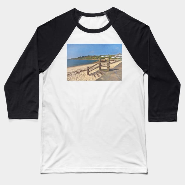 Porthcressa Beach In The Scillies Baseball T-Shirt by IanWL